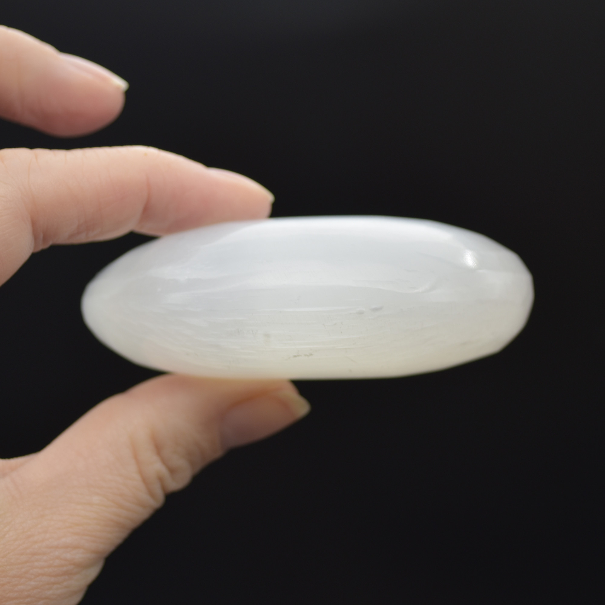 Selenite Moon - 4cm, 6cm and 8cm Sizes - 1 Count - Image 15