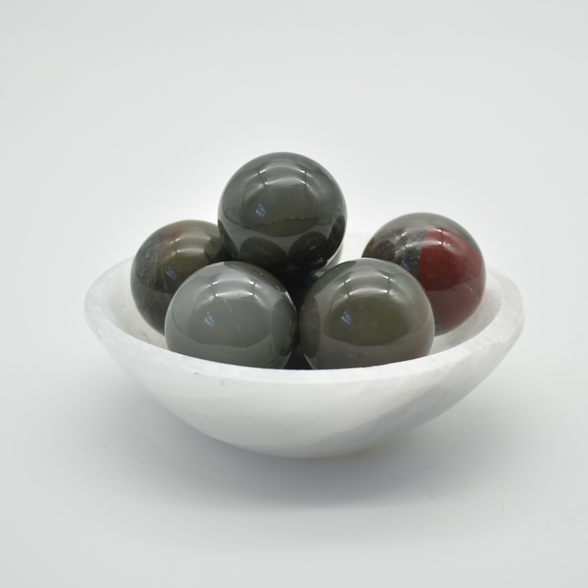 African Blood Jasper Crystal Sphere Ball - 3cm - Image 2