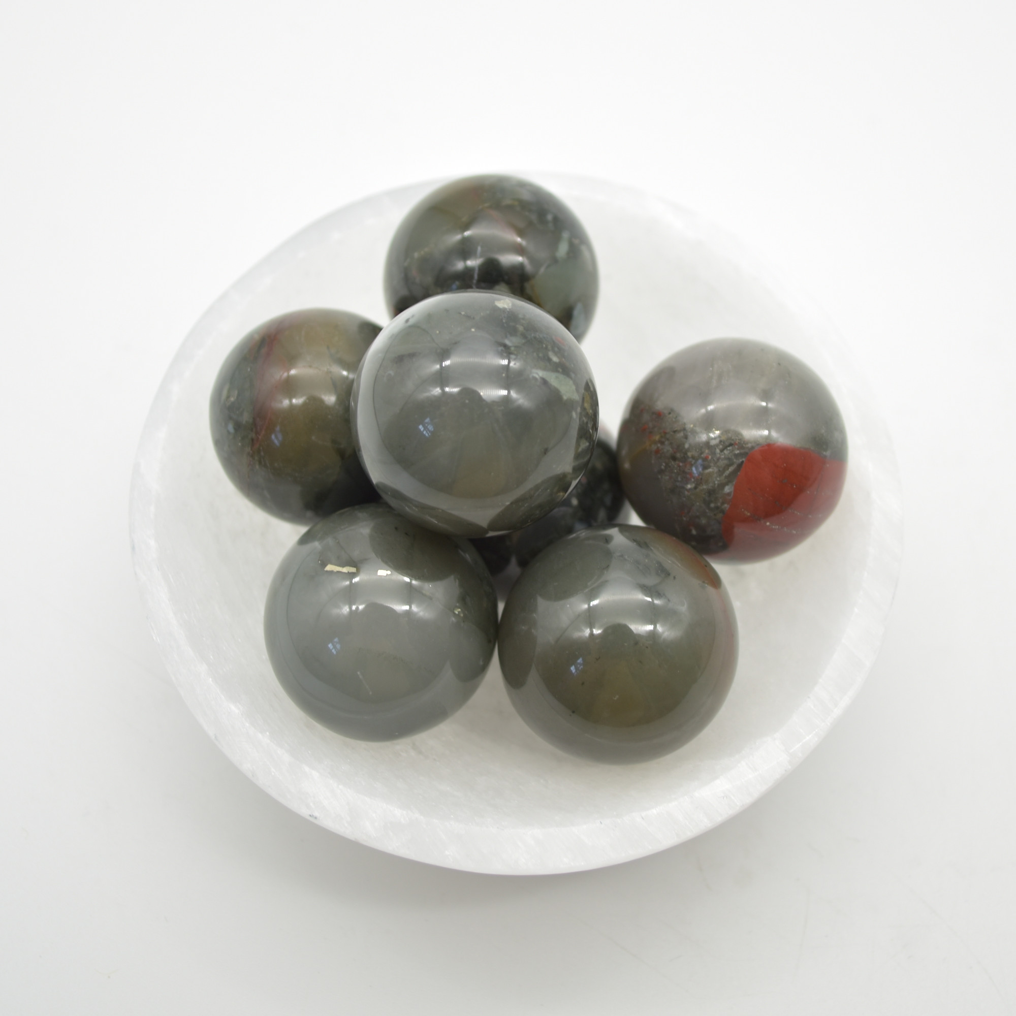 African Blood Jasper Crystal Sphere Ball - 3cm