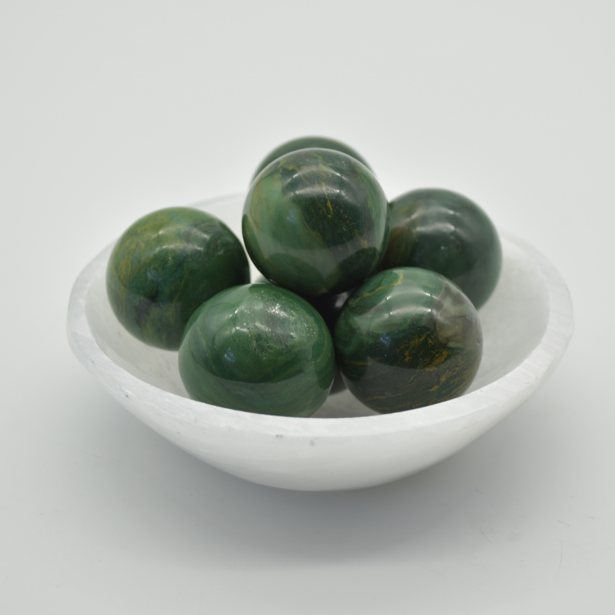 African Jade Crystal Sphere Ball - 3cm - Image 2