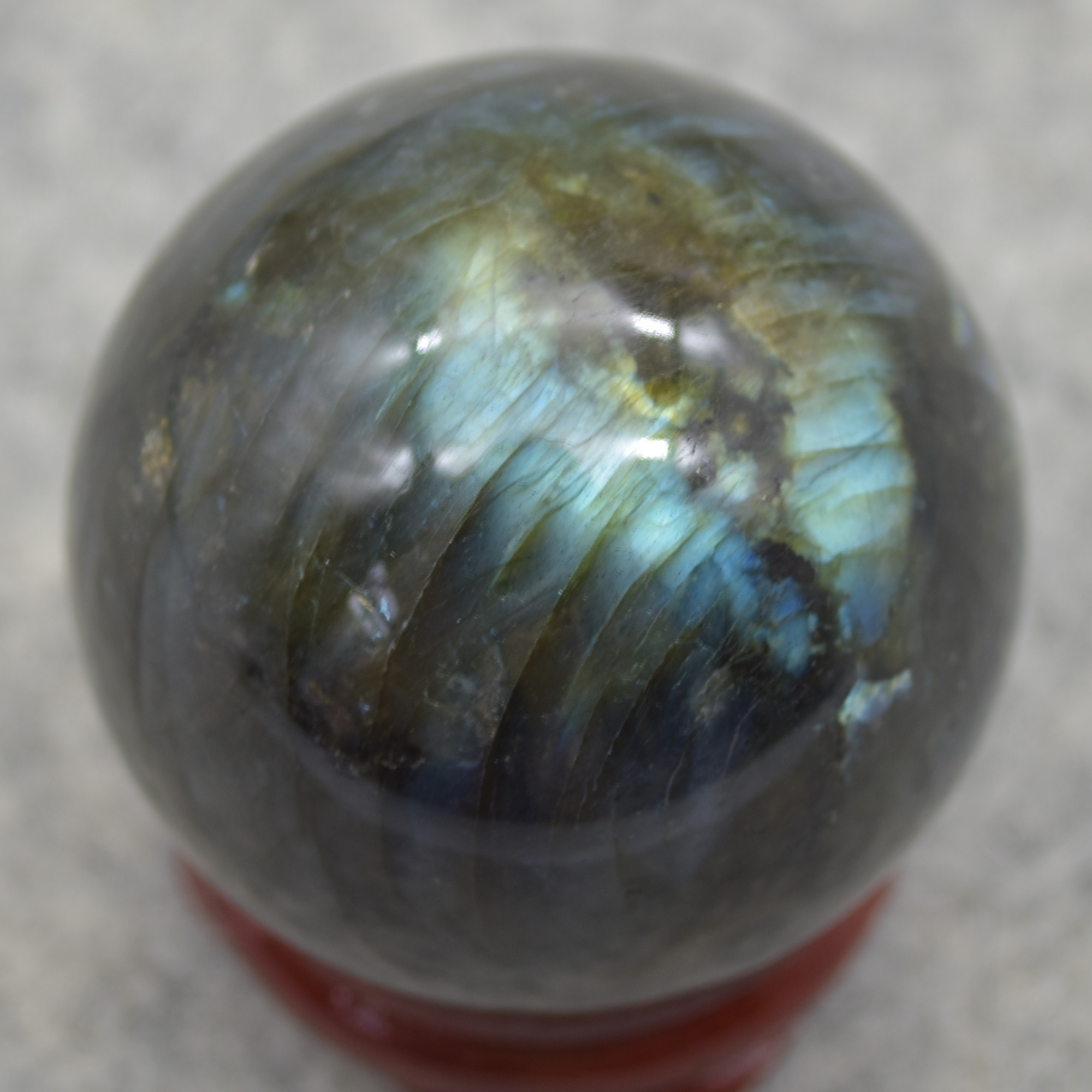 Labradorite Crystal Sphere Ball - 4cm - 105 grams - Image 6
