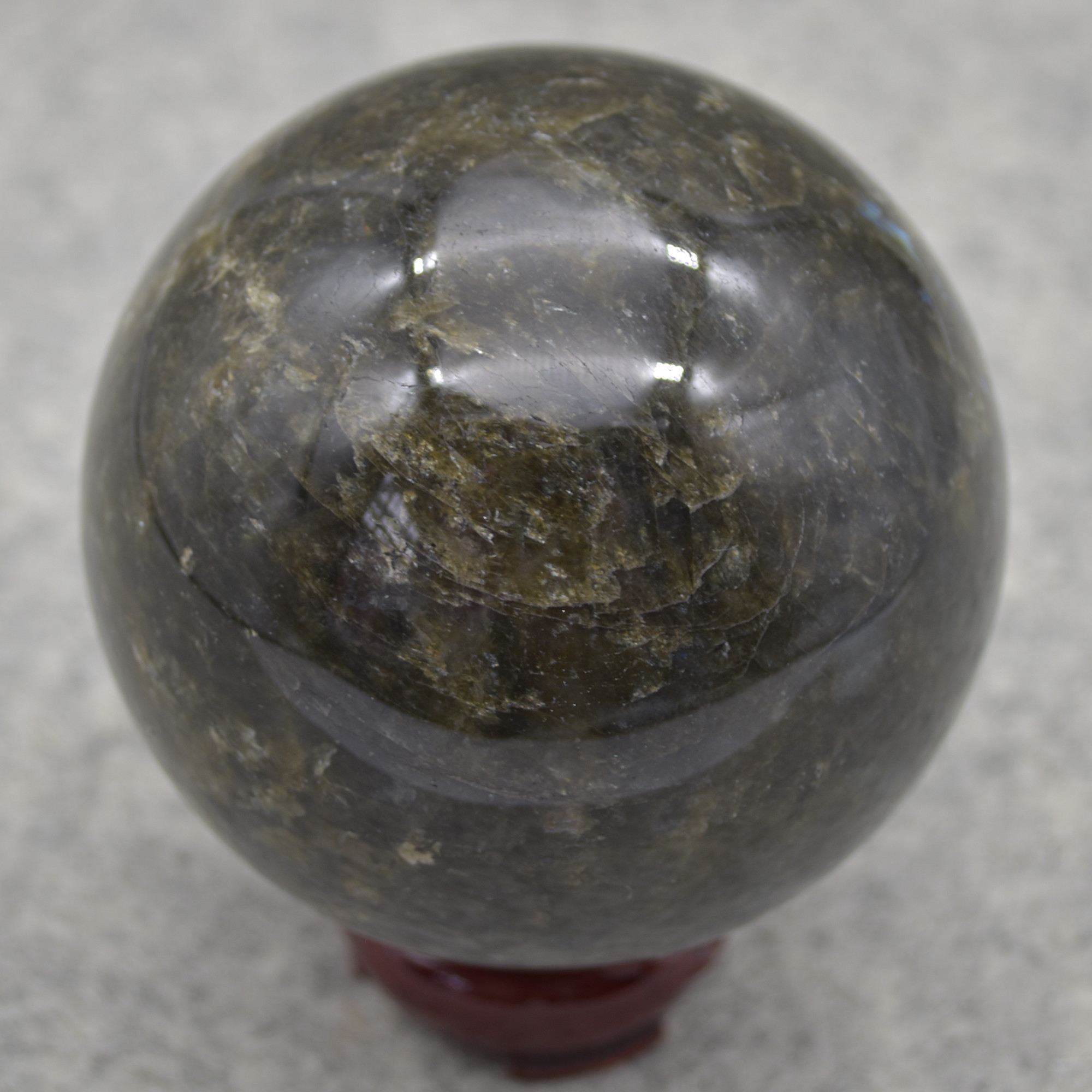 Labradorite Crystal Sphere Ball - 770 grams - Image 4