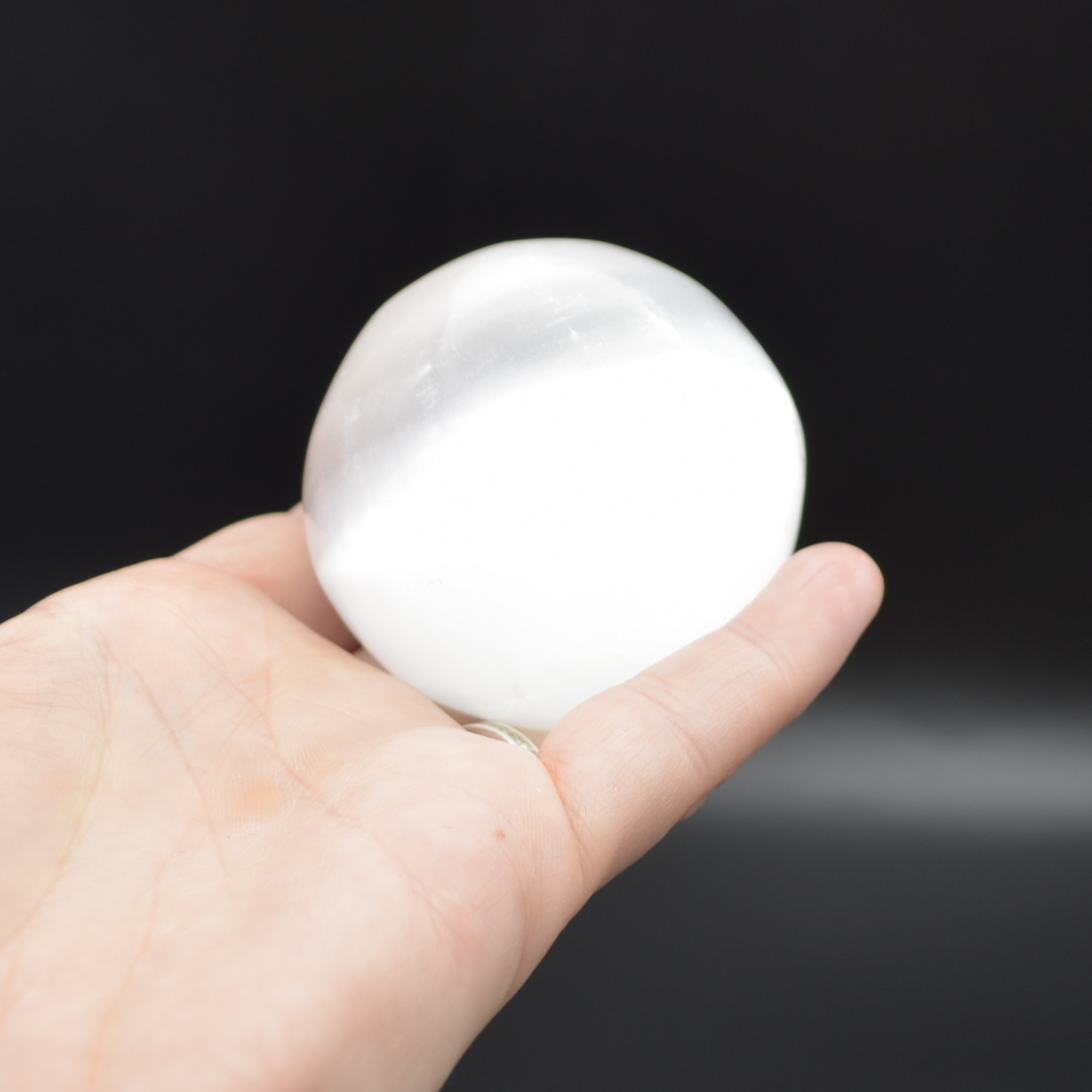 Selenite Sphere / Ball - 5cm - 5.5cm - 1 Count - Image 5