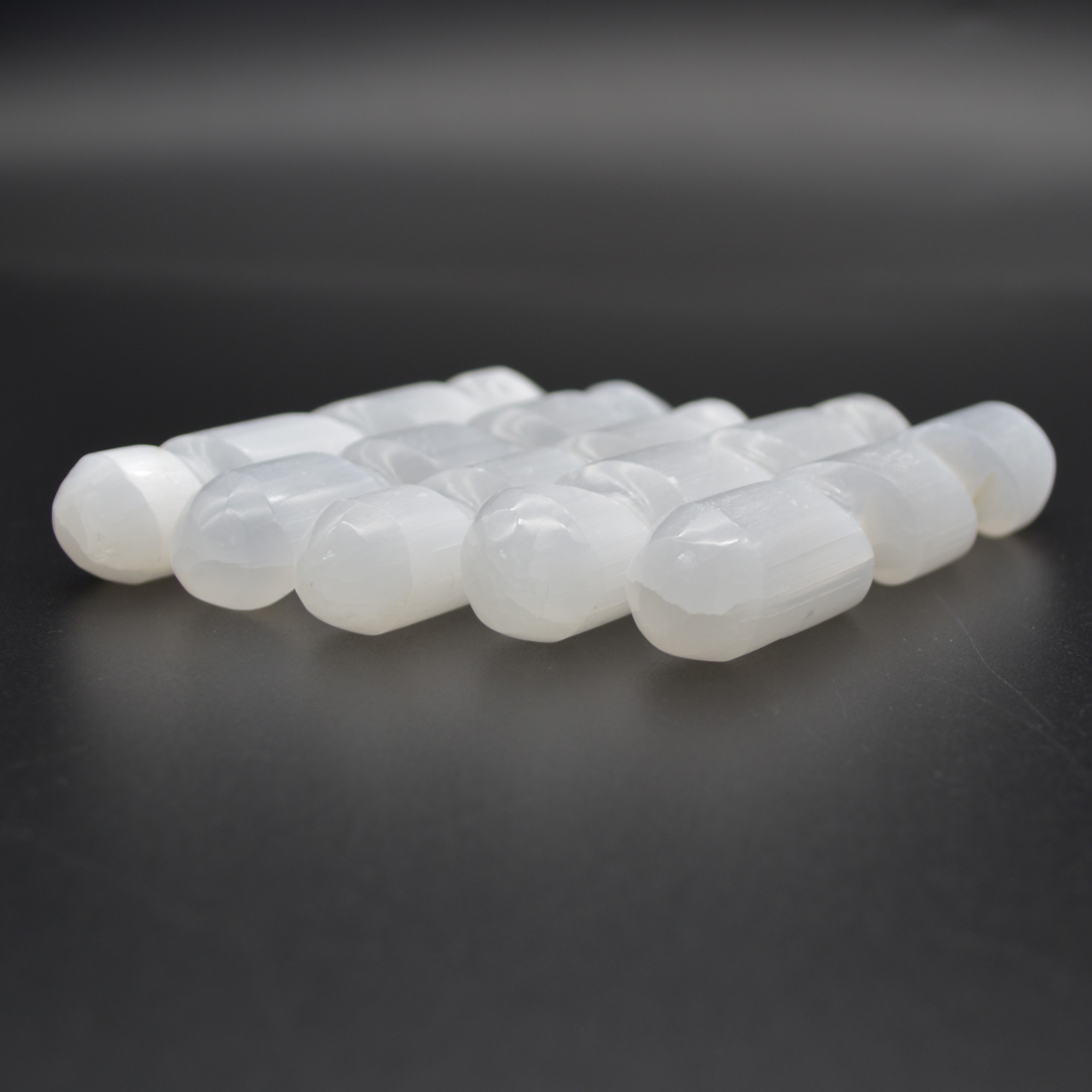 Selenite Spiral Point Wand - 10cm - 1 Count - Image 4