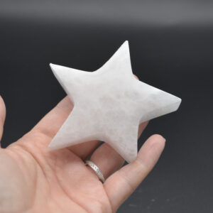 Selenite  Chunky Star - 7cm - 8cm - 1 Count