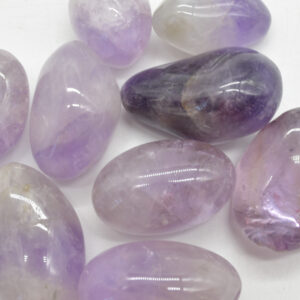 Brazil Amethyst Crystal Tumblestones - 100 gram pack