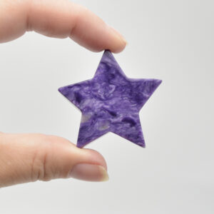 Charoite Crystal Star - 4cm - 1 Count #03