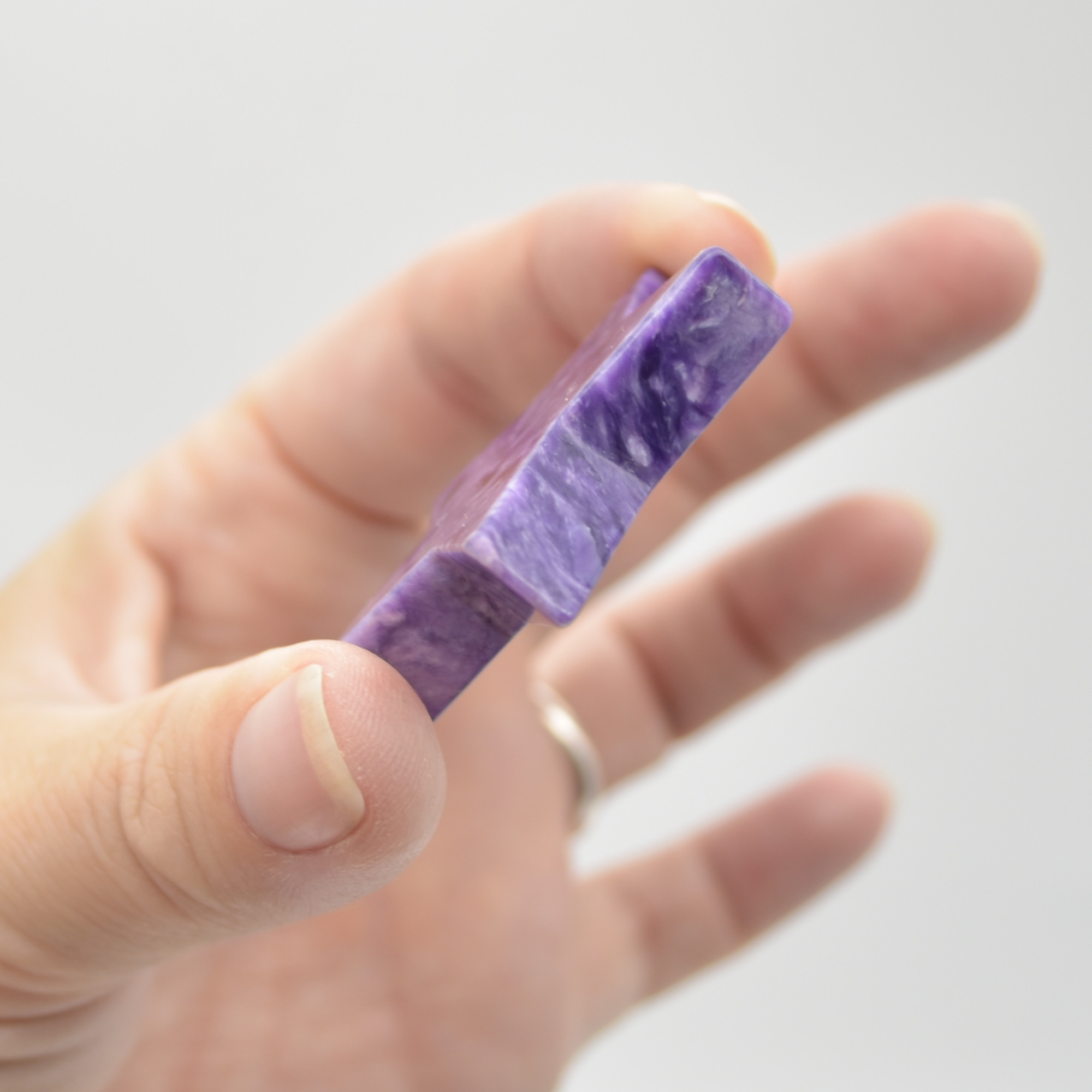 Charoite Crystal Star - 4cm - 1 Count #03 - Image 2
