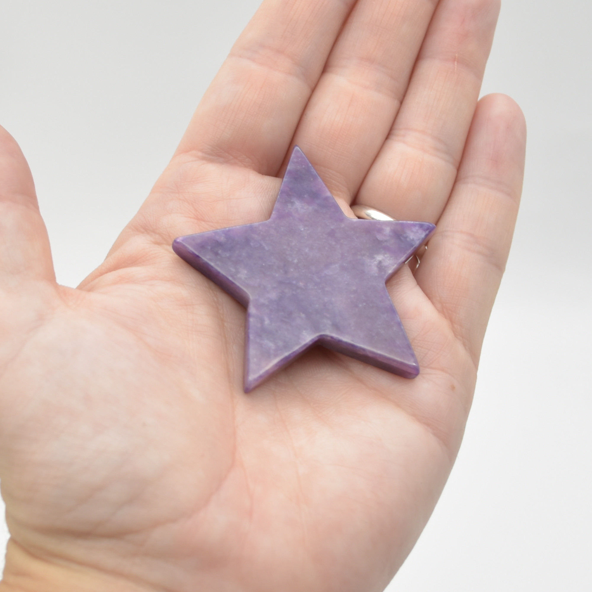 Charoite Crystal Star - 5cm - 1 Count #04 - Image 3