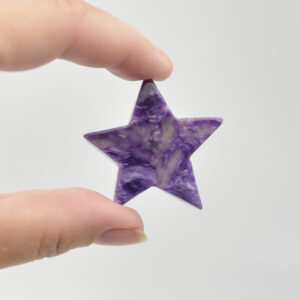 Charoite Crystal Star - 3.5cm - 1 Count #05