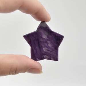 Charoite Crystal Star - 3.5cm - 1 Count #07