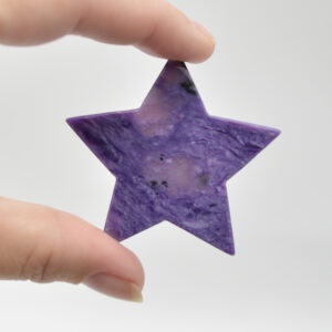 Charoite Crystal Star - 5cm - 1 Count #08