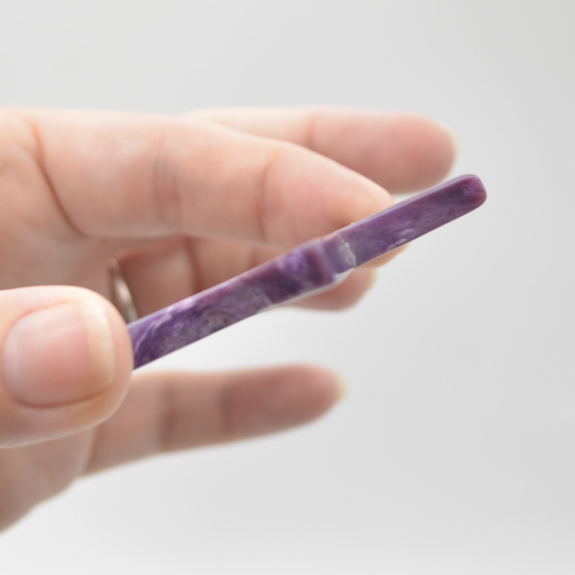 Charoite Crystal Star - 5cm - 1 Count #10 - Image 2