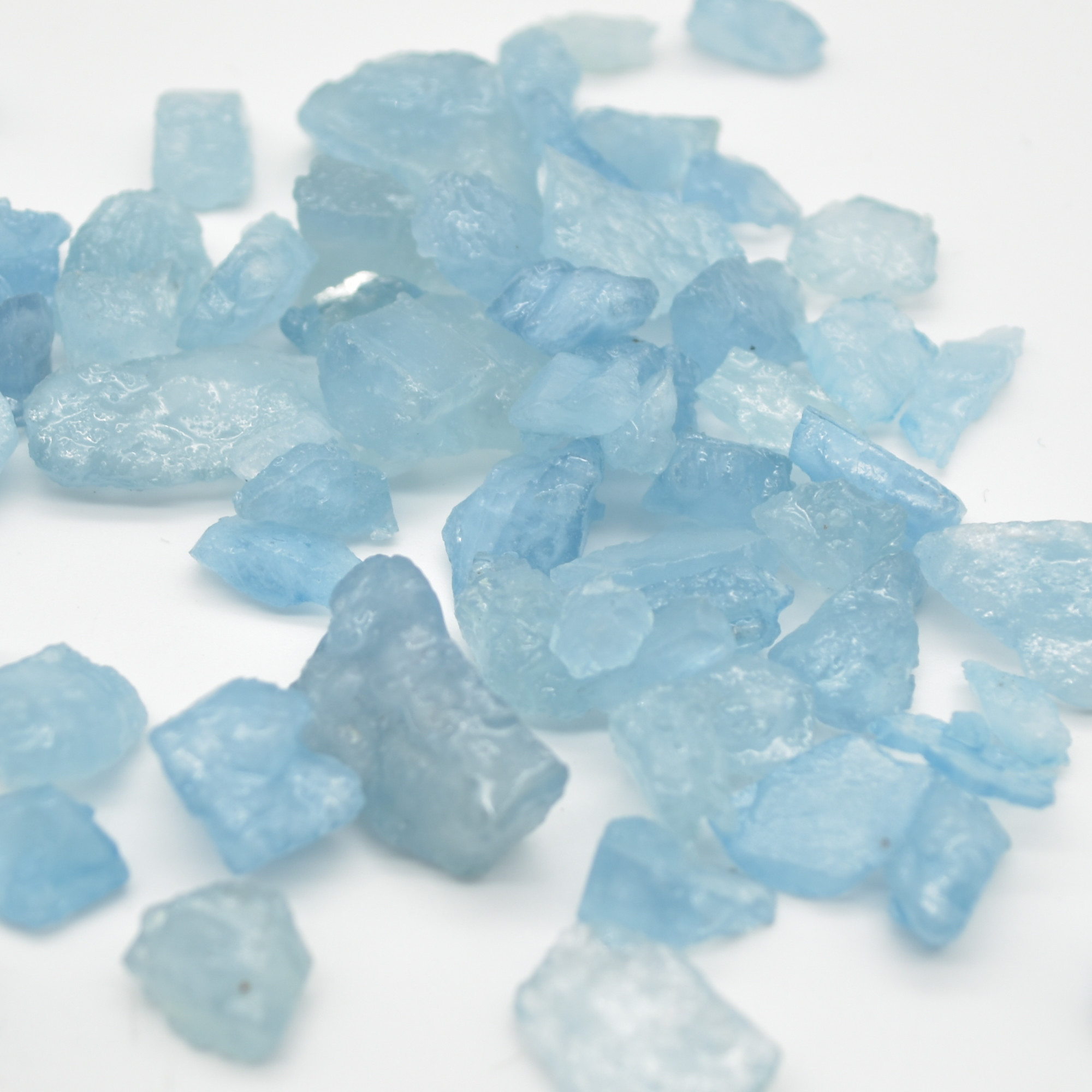 Aquamarine Chips / Nuggets - 8 - 10 grams