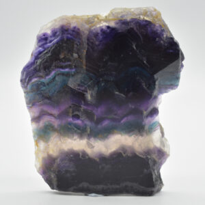 Rainbow Fluorite Freeform Slice - 283 grams - #10