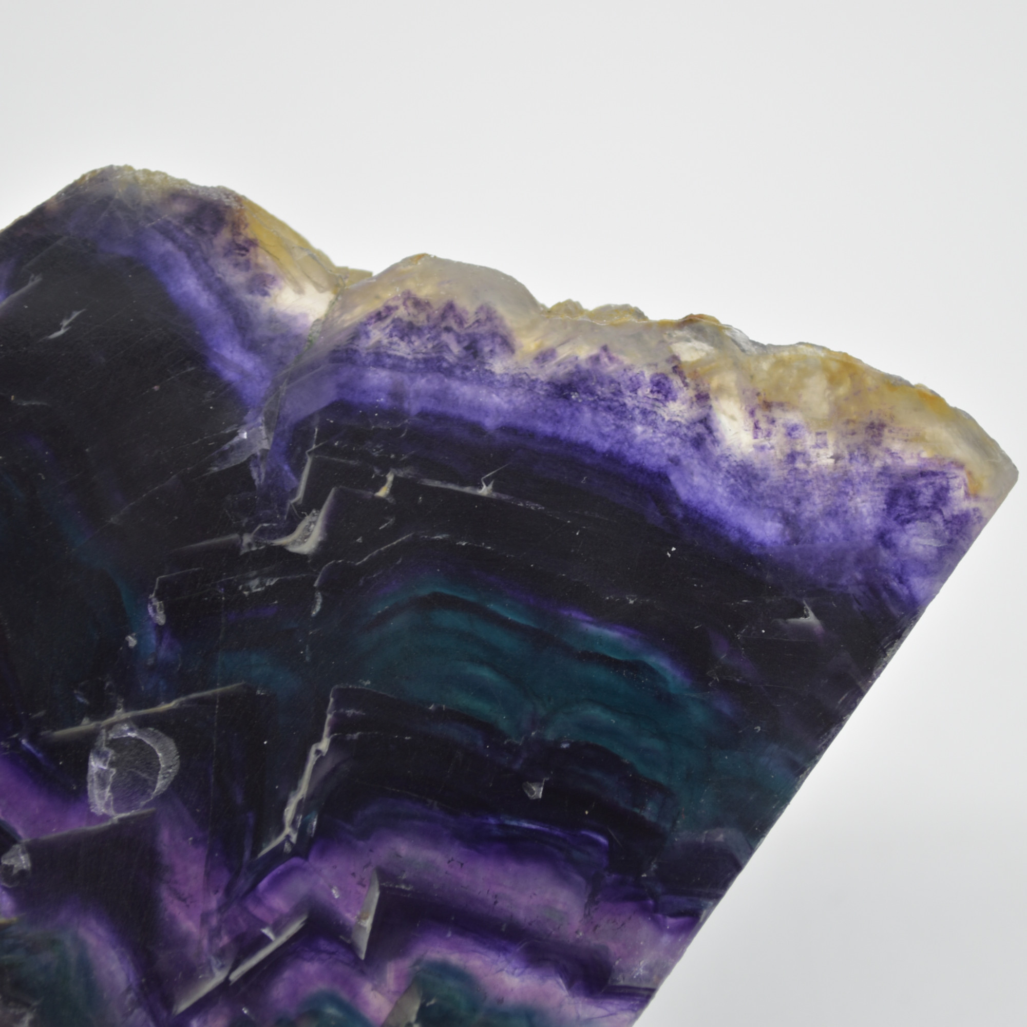Rainbow Fluorite Freeform Slice - 271 grams - #12 - Image 6