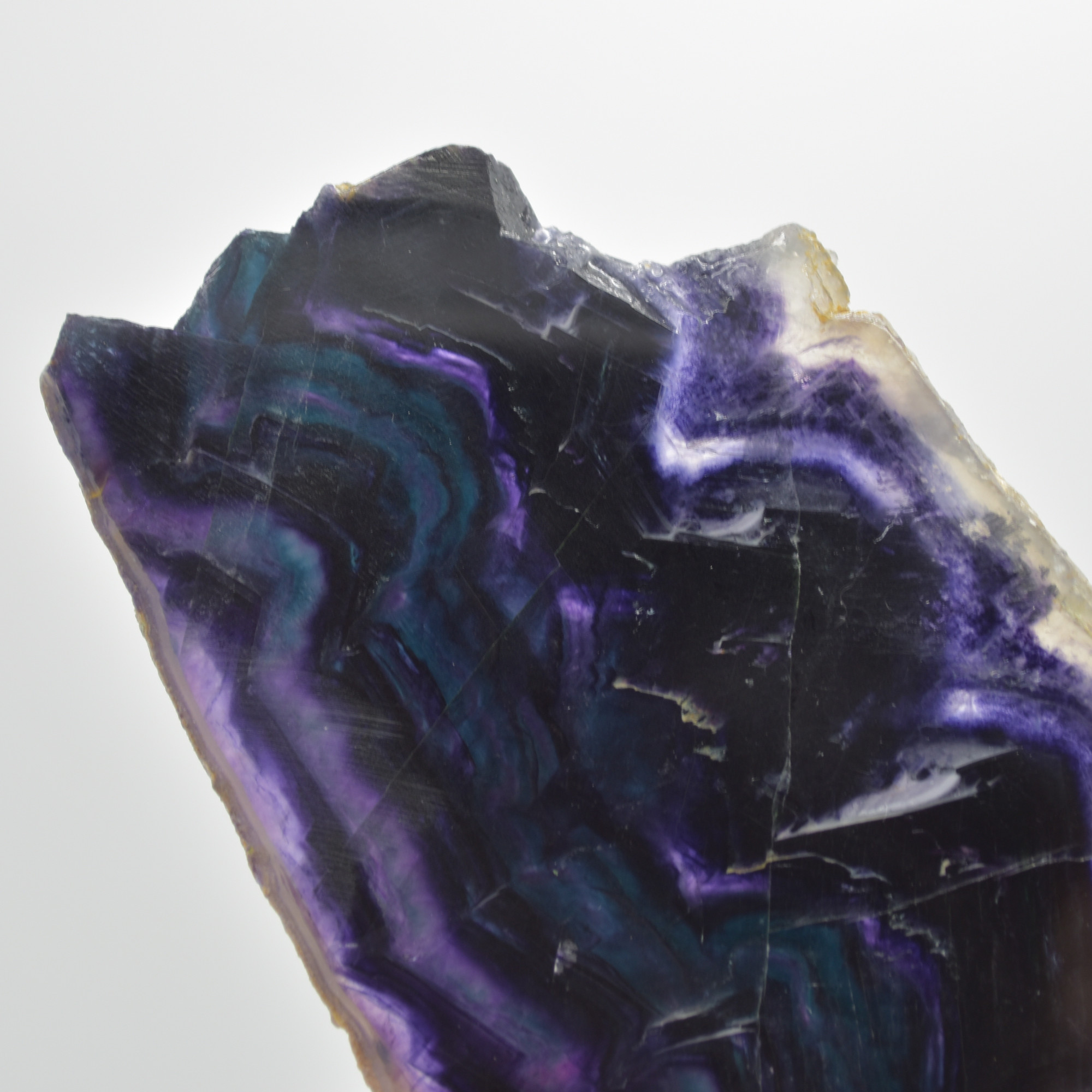 Rainbow Fluorite Freeform Slice - 245 grams - #15 - Image 3