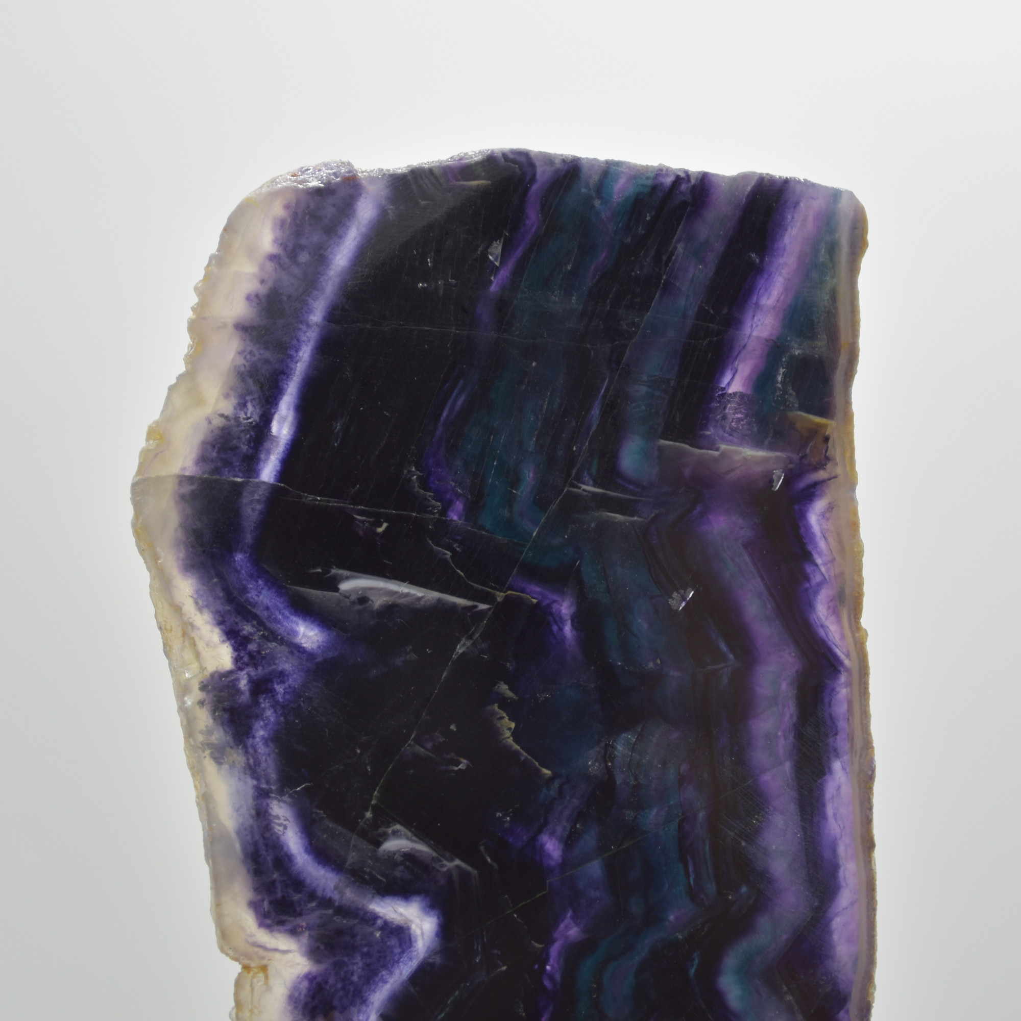 Rainbow Fluorite Freeform Slice - 245 grams - #15 - Image 4