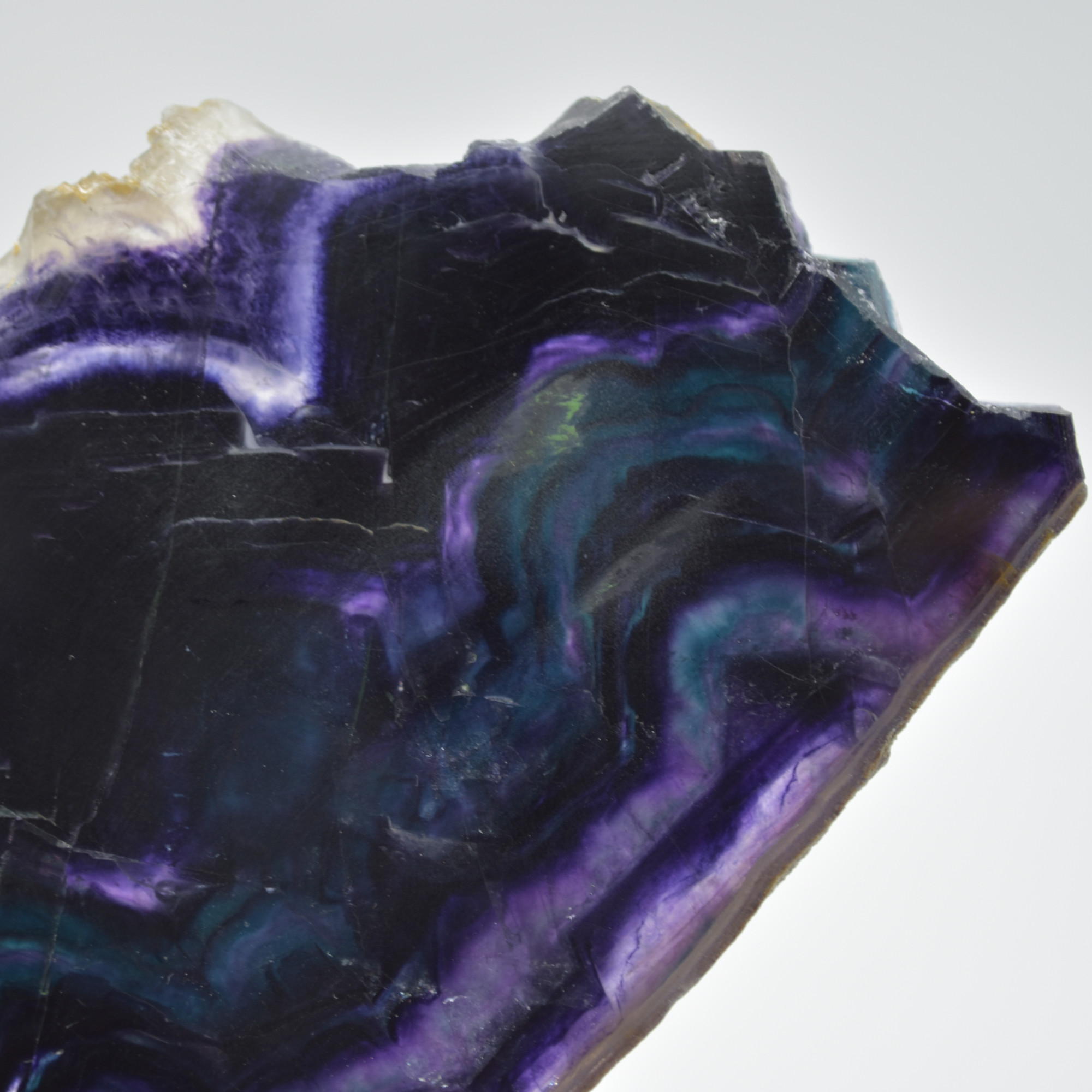 Rainbow Fluorite Freeform Slice - 245 grams - #15 - Image 6