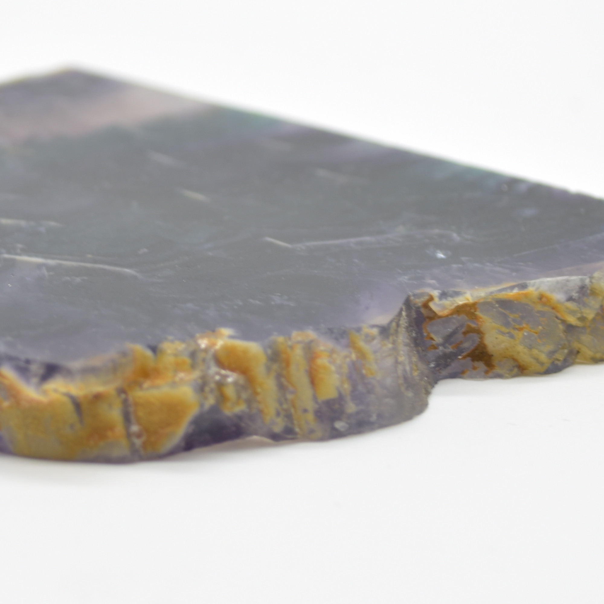 Rainbow Fluorite Freeform Slice - 194 grams - #17 - Image 7