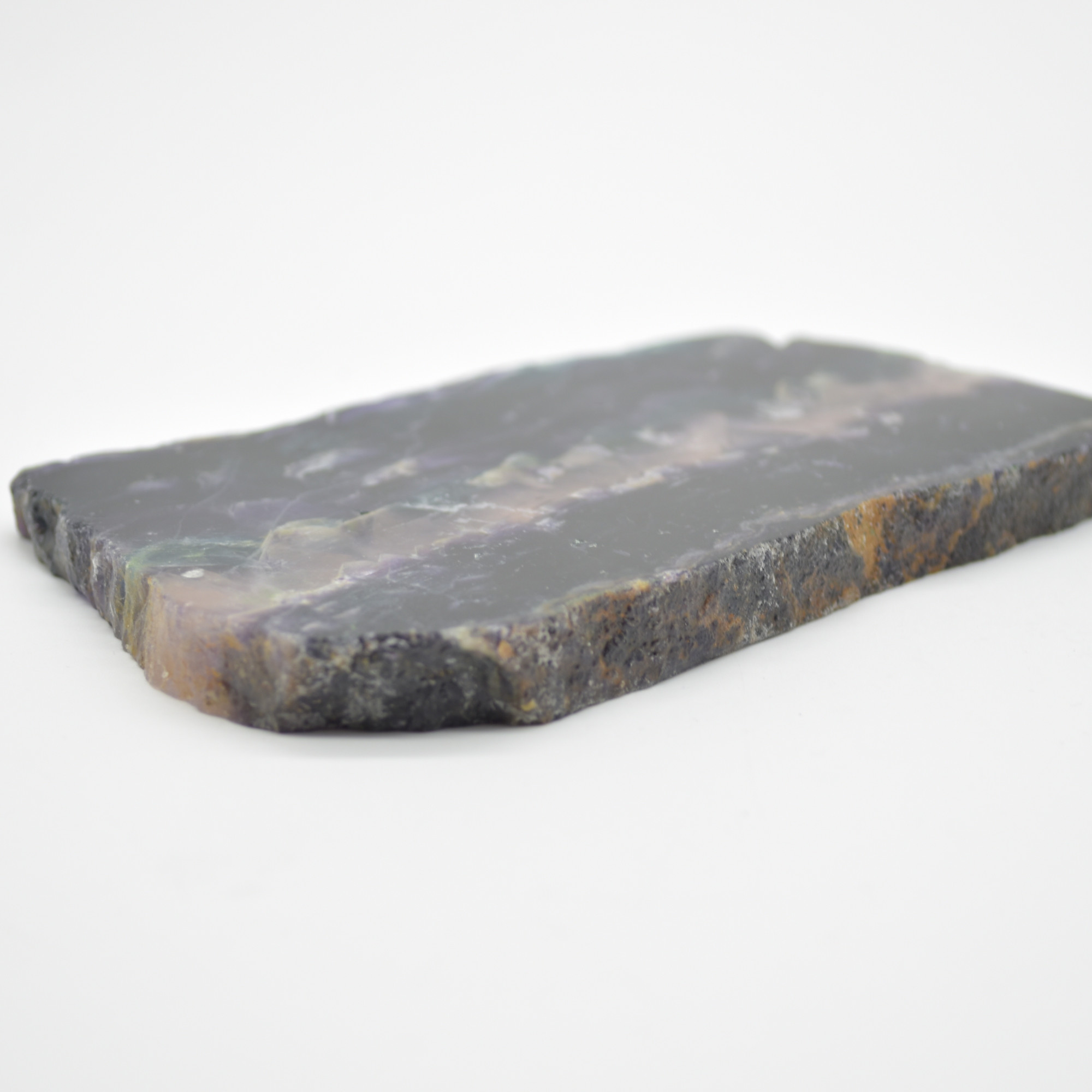 Rainbow Fluorite Freeform Slice - 215 grams - #20 - Image 5