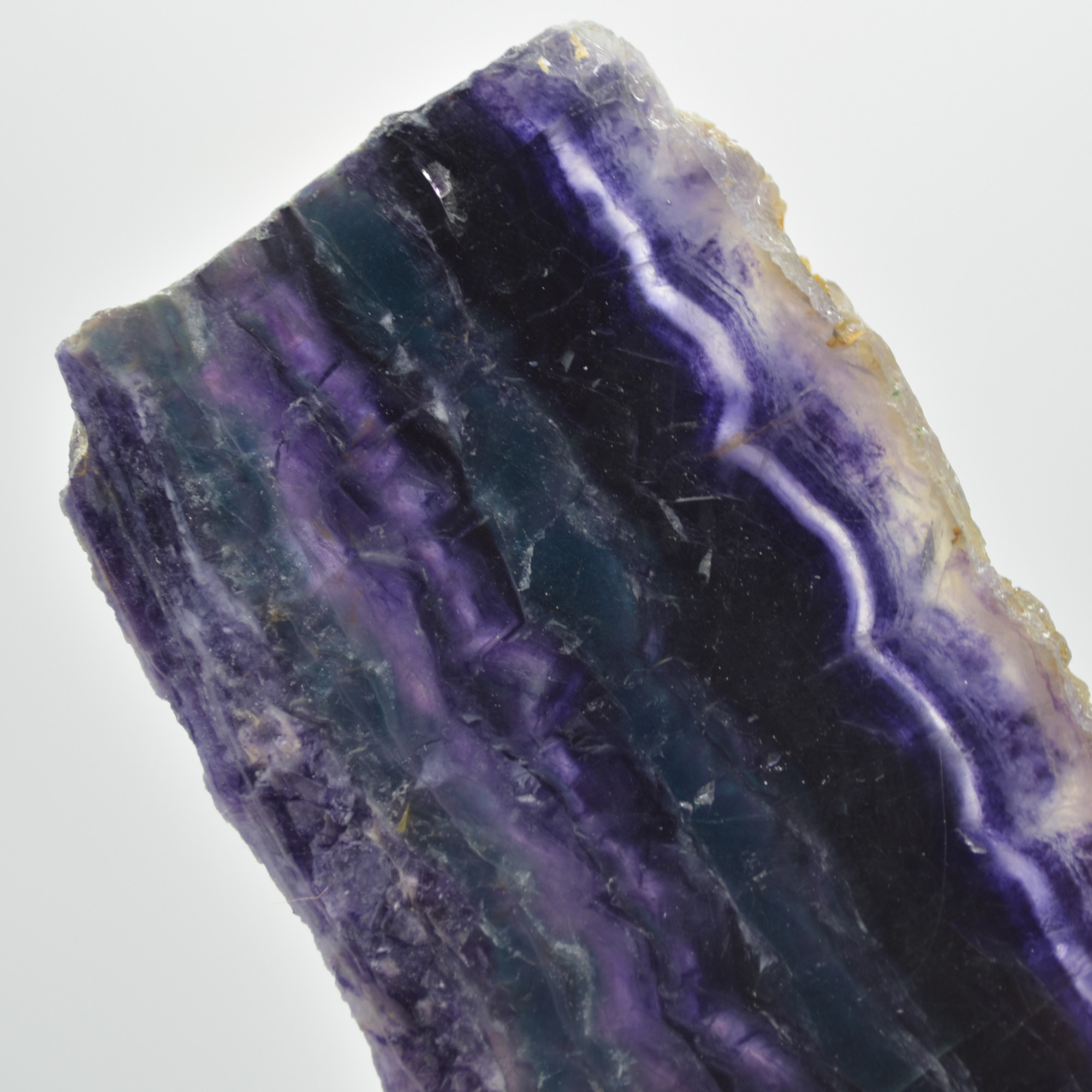 Rainbow Fluorite Freeform Slice - 202 grams - #22 - Image 4