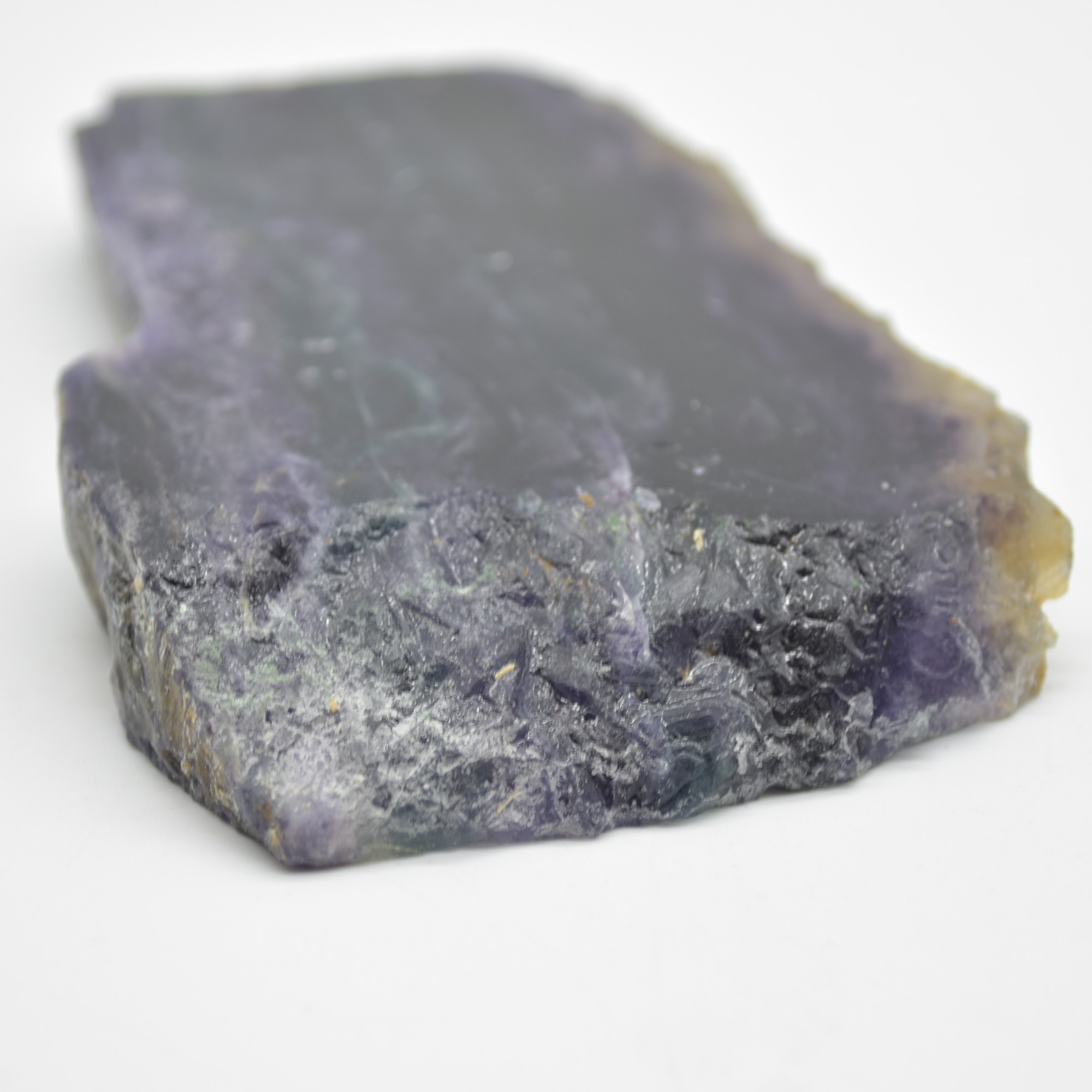 Rainbow Fluorite Freeform Slice - 202 grams - #22 - Image 5