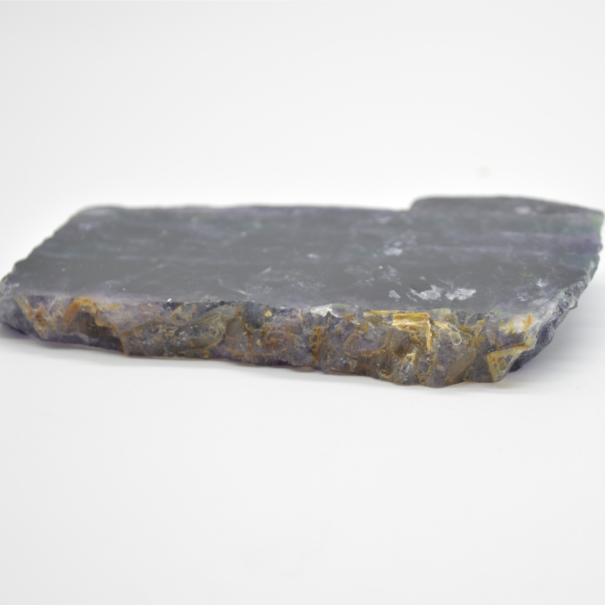 Rainbow Fluorite Freeform Slice - 202 grams - #22 - Image 6