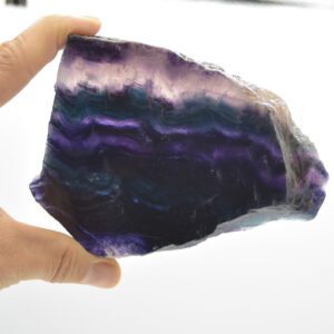 Rainbow Fluorite Freeform Slice - 356 grams - #23