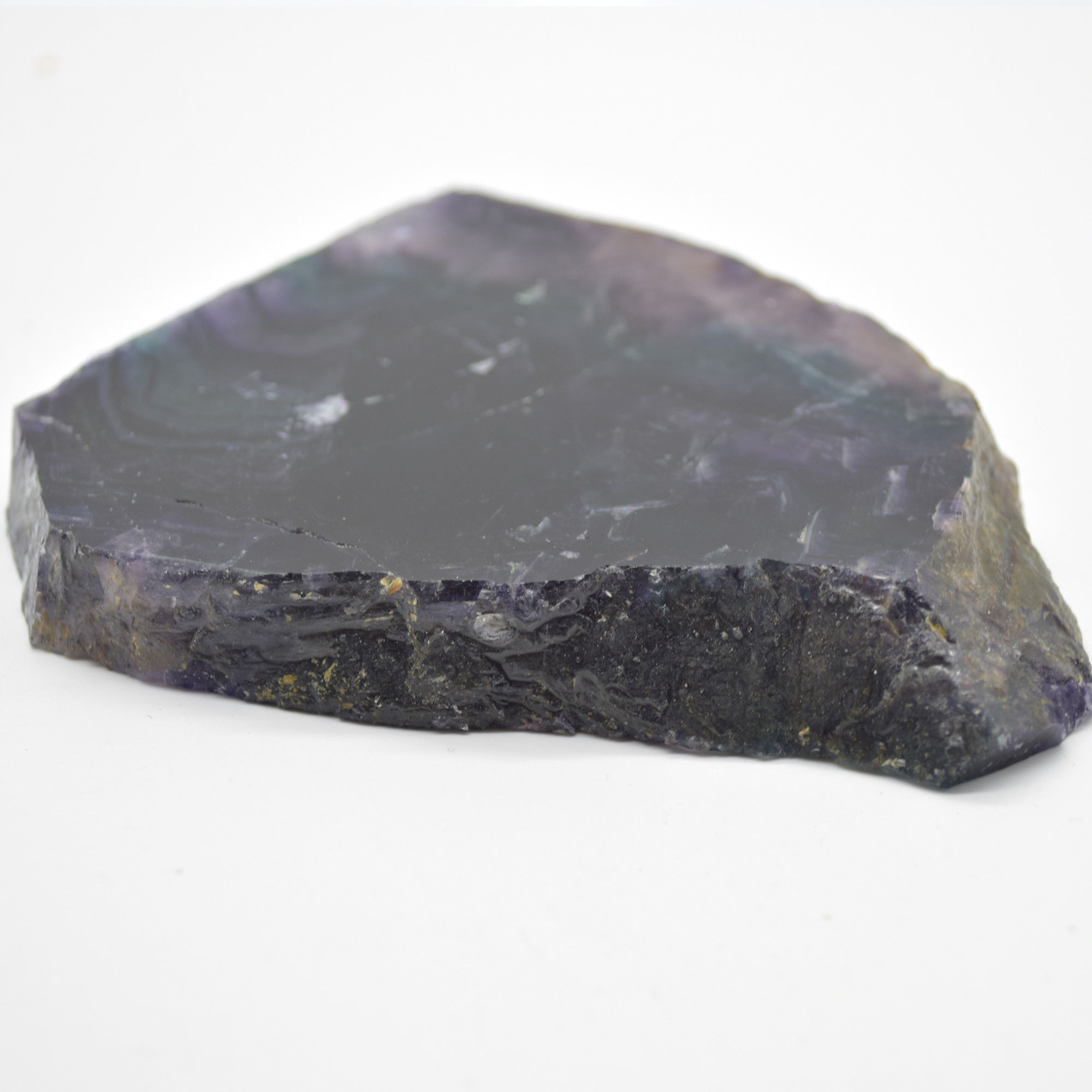 Rainbow Fluorite Freeform Slice - 356 grams - #23 - Image 6