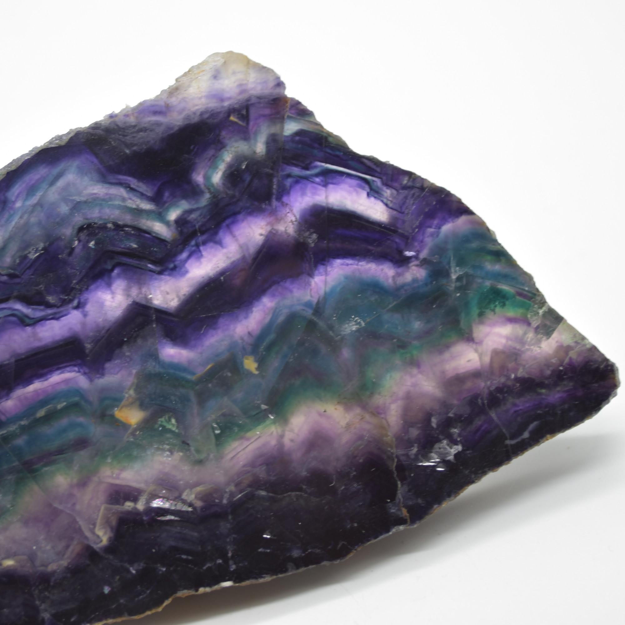 Rainbow Fluorite Freeform Slice - 276 grams - #27 - Image 3