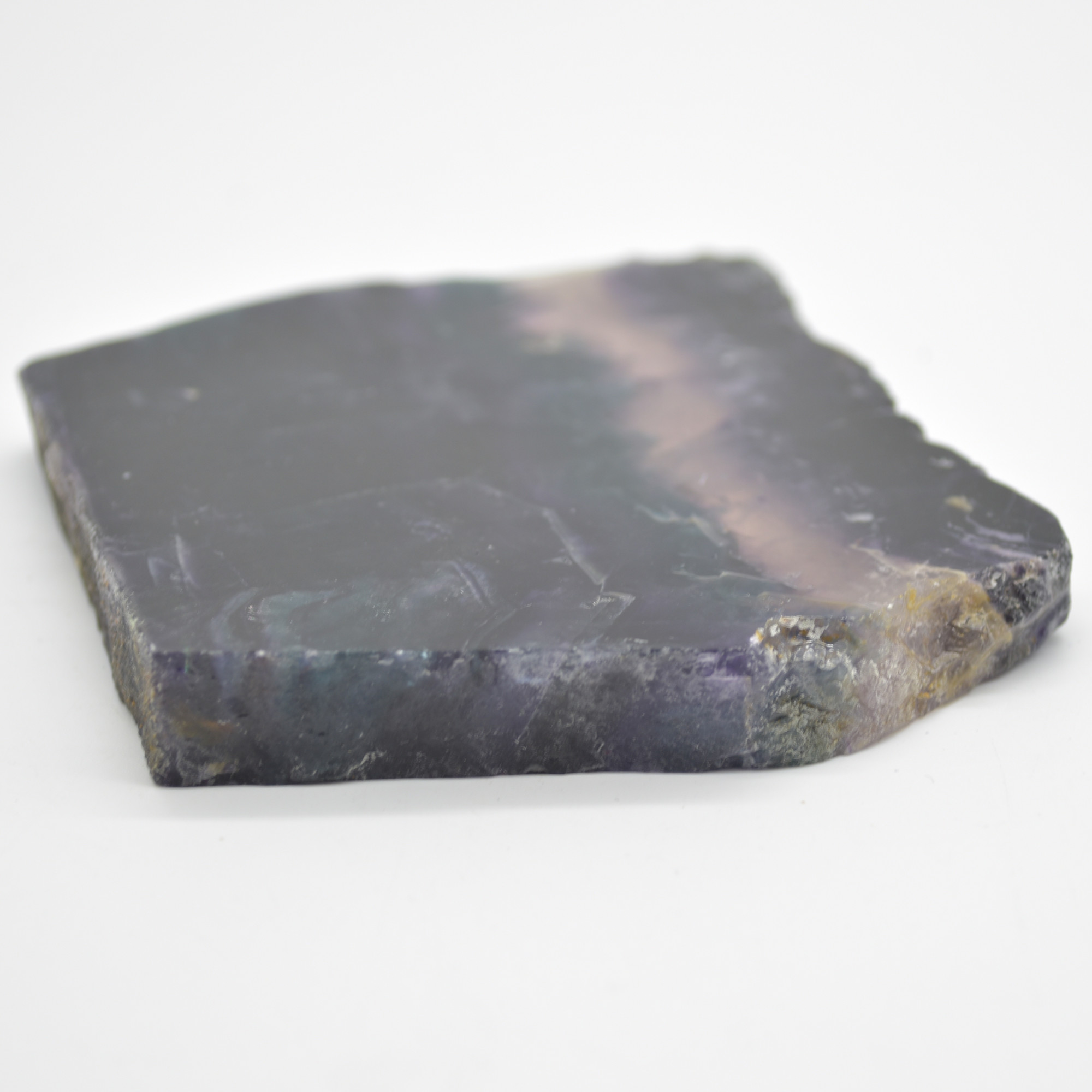 Rainbow Fluorite Freeform Slice - 262 grams - #28 - Image 3
