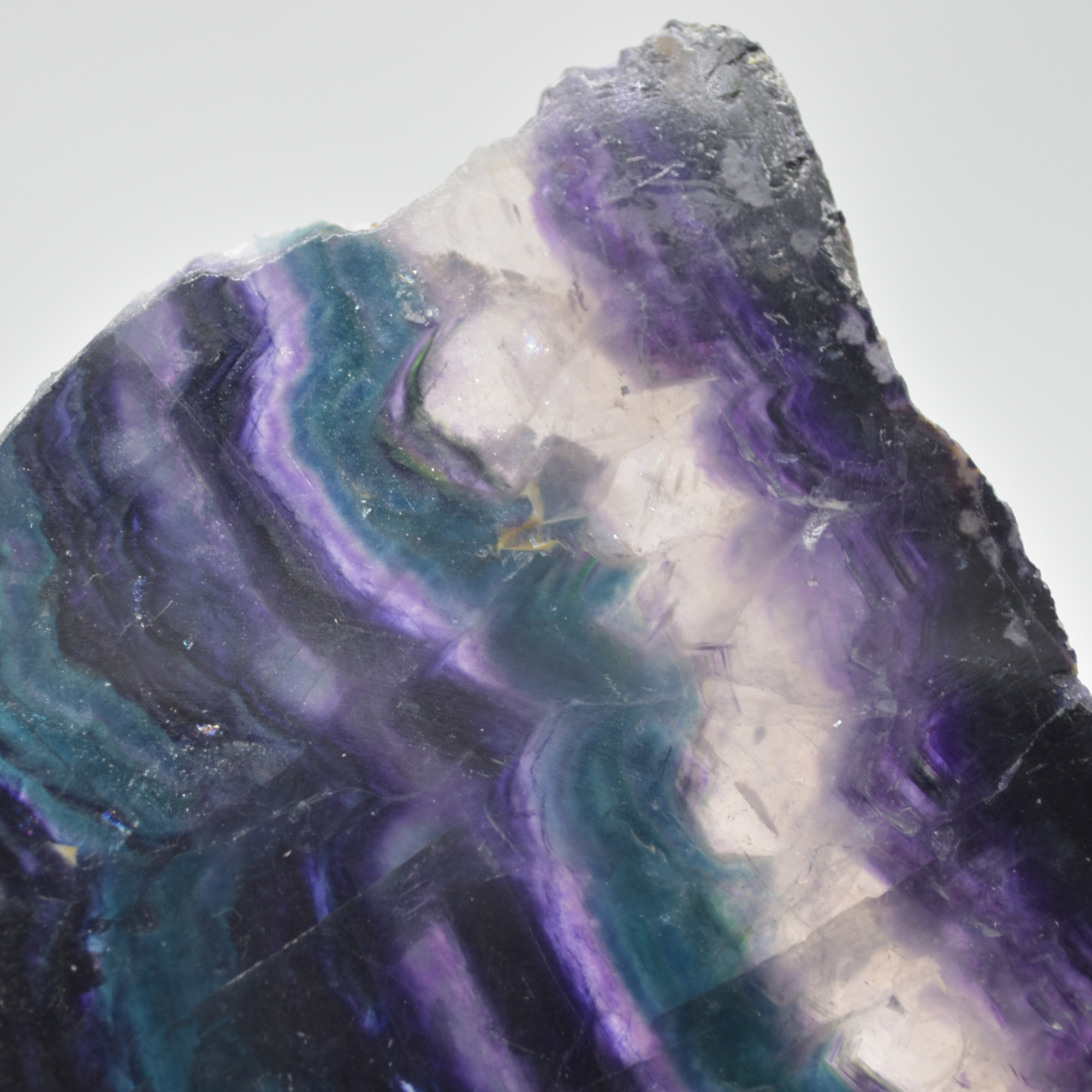 Rainbow Fluorite Freeform Slice - 262 grams - #28 - Image 5