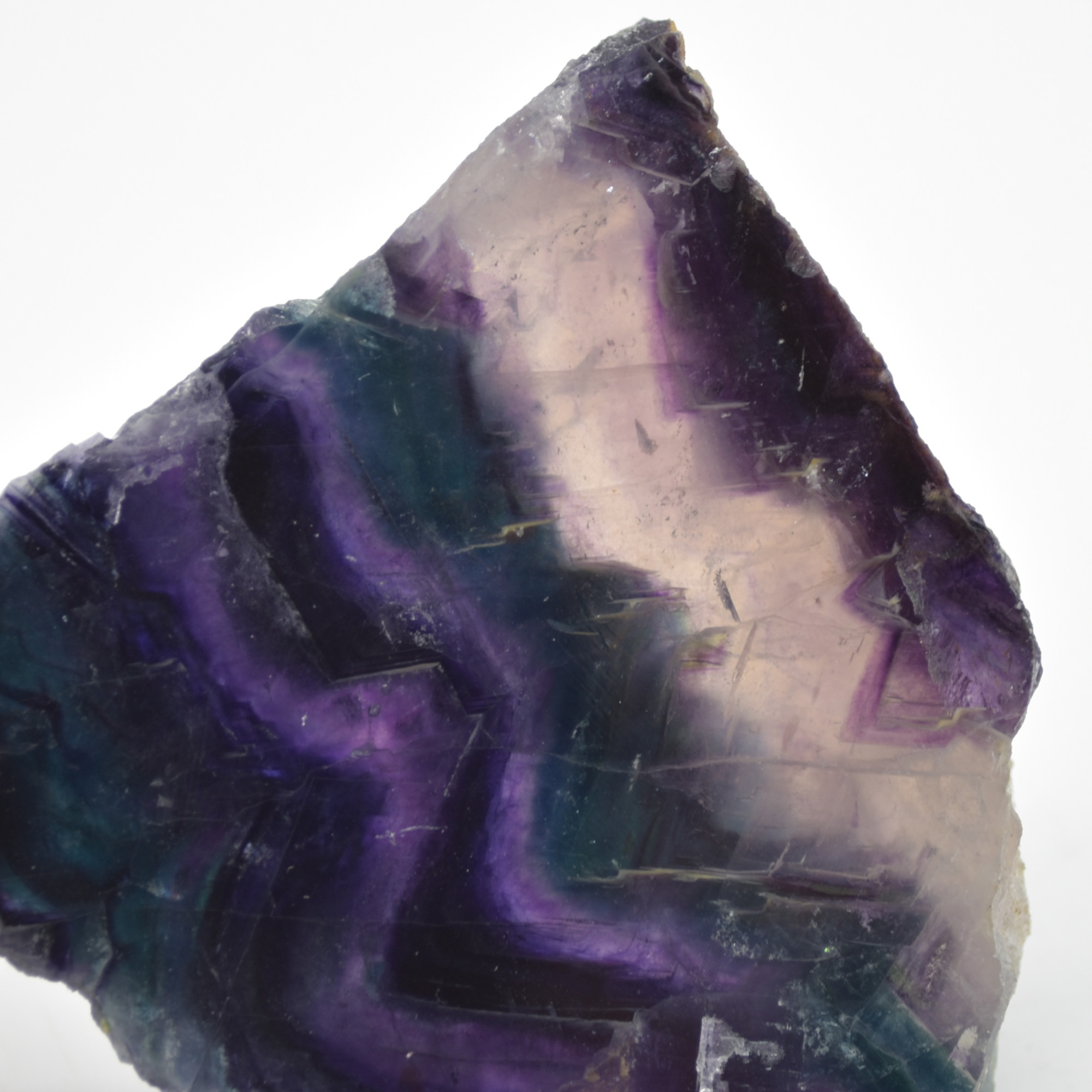 Rainbow Fluorite Freeform Slice - 153 grams - #29 - Image 3