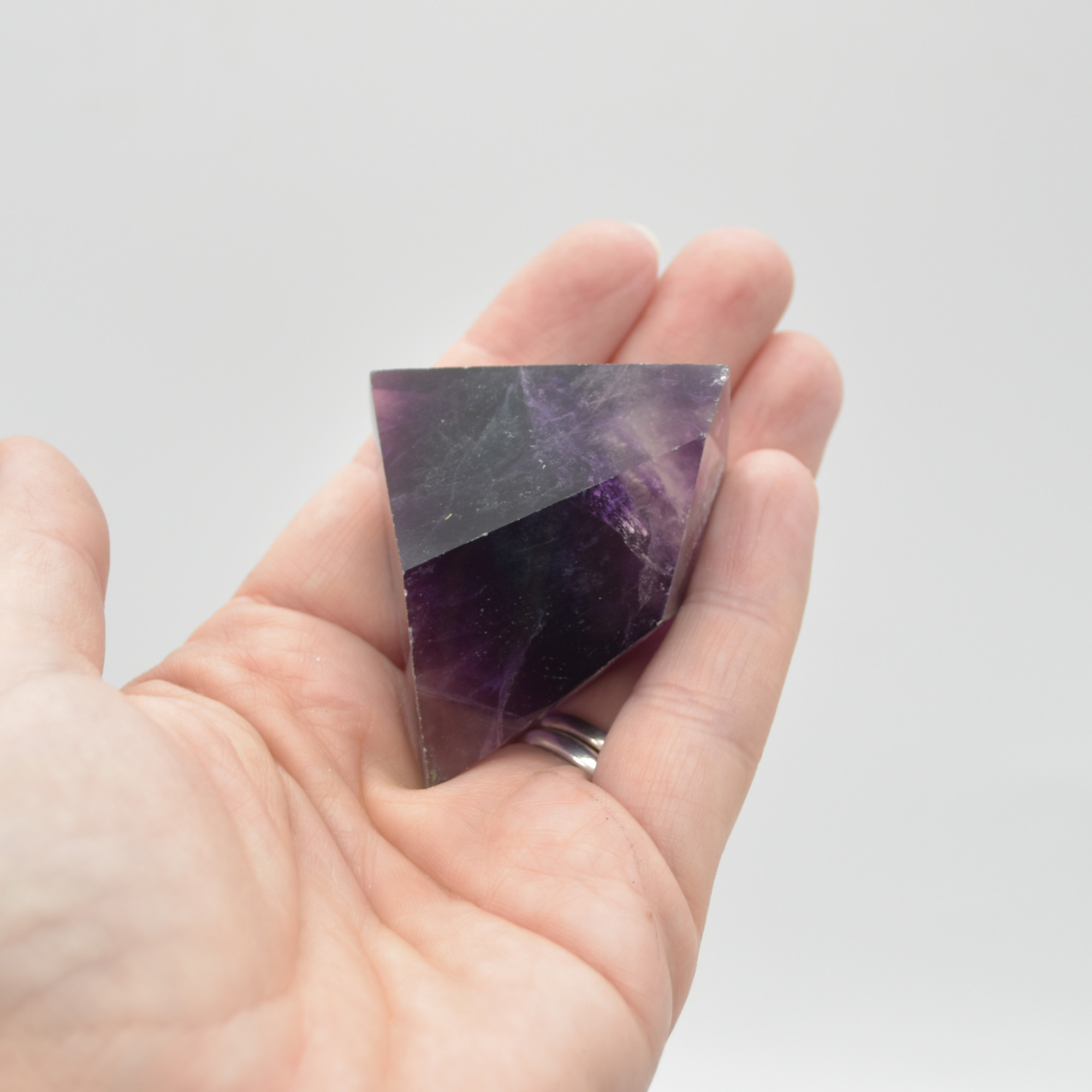 Rainbow Fluorite Freeform - 77 grams - #002 - Image 5