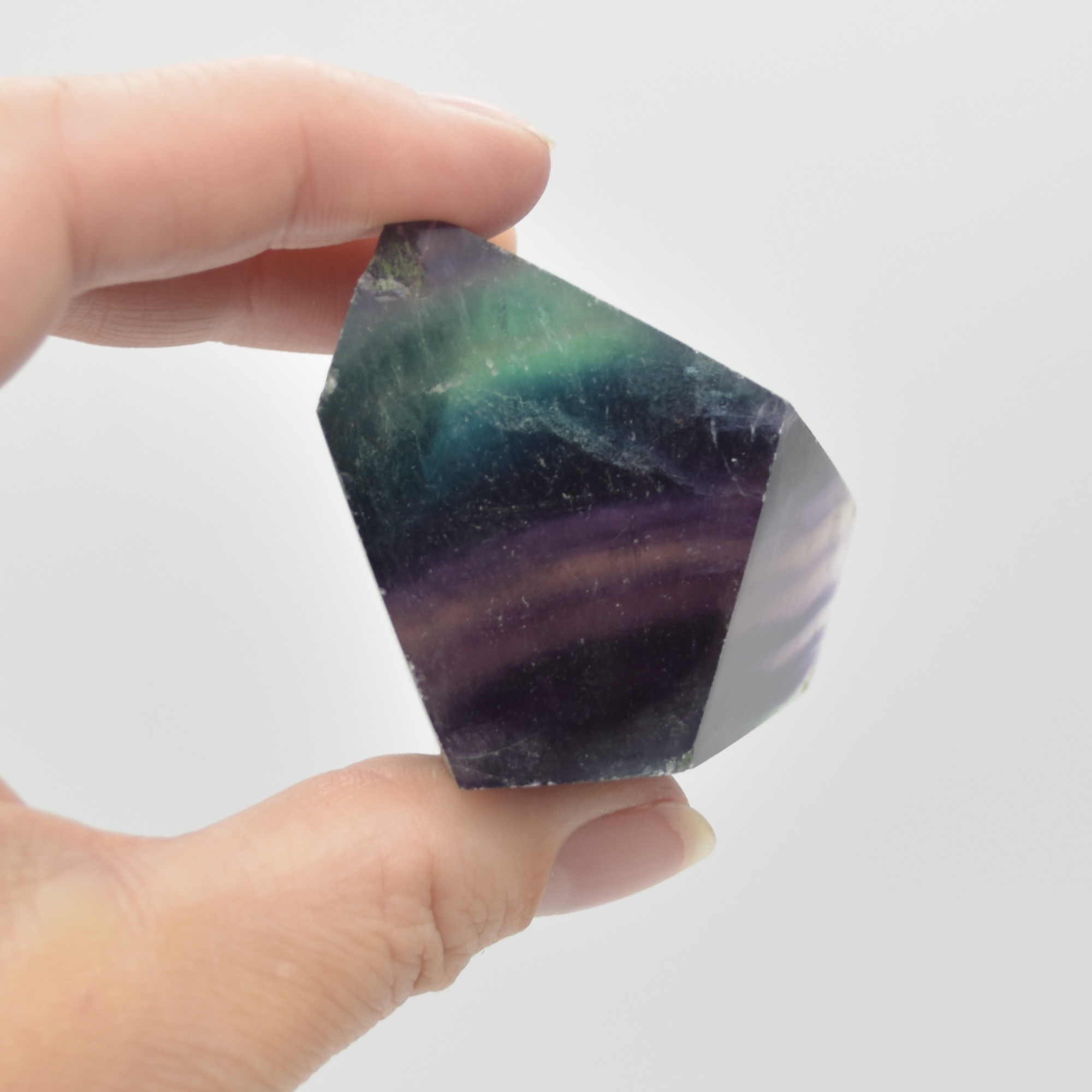 Rainbow Fluorite Freeform - 90 grams - #003 - Image 2