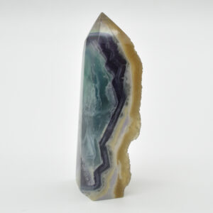Rainbow Fluorite Freeform Slice - 160 grams - #007