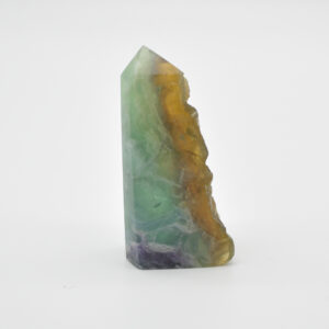 Rainbow Fluorite Freeform Slice - 95 grams - #010