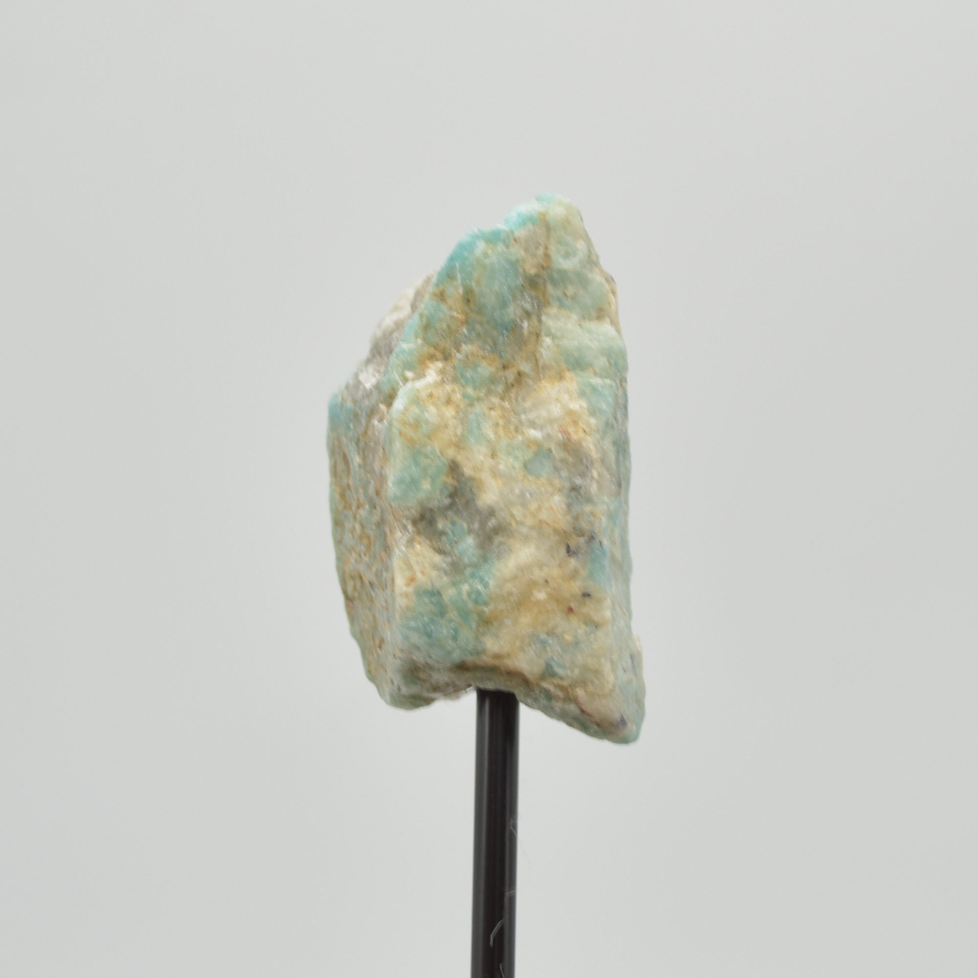 Raw Amazonite Specimen Rock with Stand - 105 grams #04 - Image 2