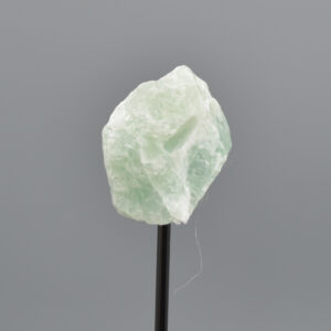 Raw Green Fluorite Specimen Rock with Stand - 83 grams #01