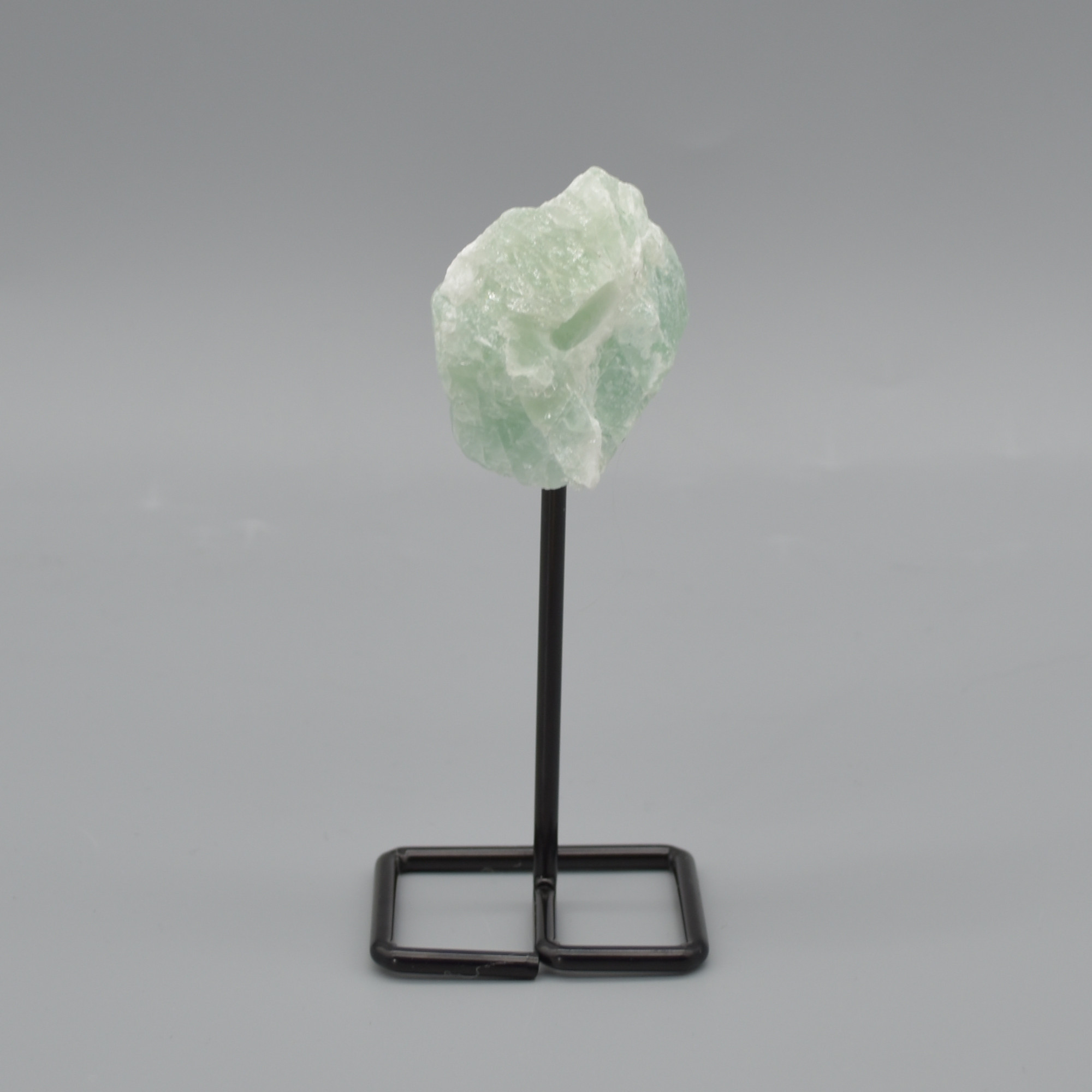 Raw Green Fluorite Specimen Rock with Stand - 83 grams #01 - Image 4