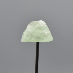 Raw Green Fluorite Specimen Rock with Stand - 63 grams #02