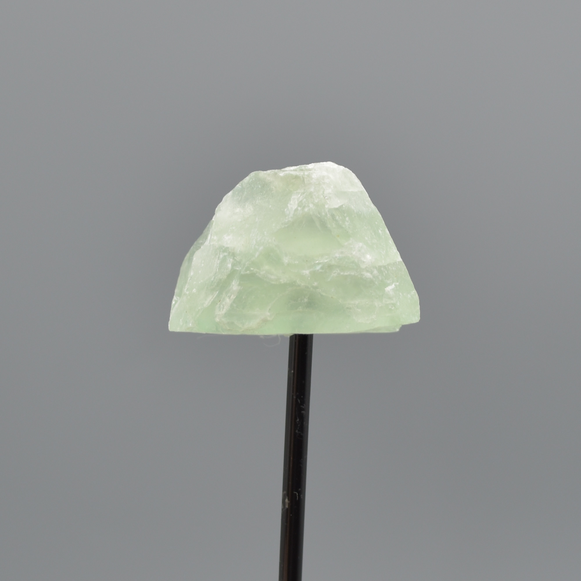 Raw Green Fluorite Specimen Rock with Stand - 63 grams #02