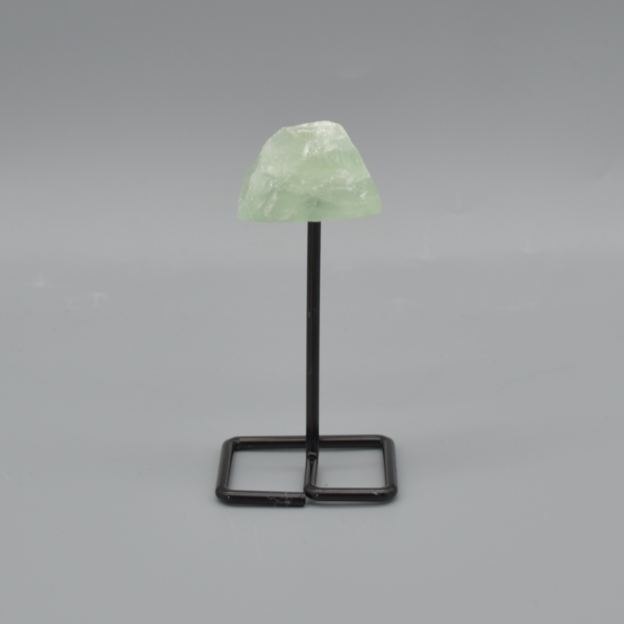 Raw Green Fluorite Specimen Rock with Stand - 63 grams #02 - Image 4