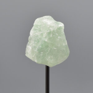 Raw Green Fluorite Specimen Rock with Stand - 112 grams #03