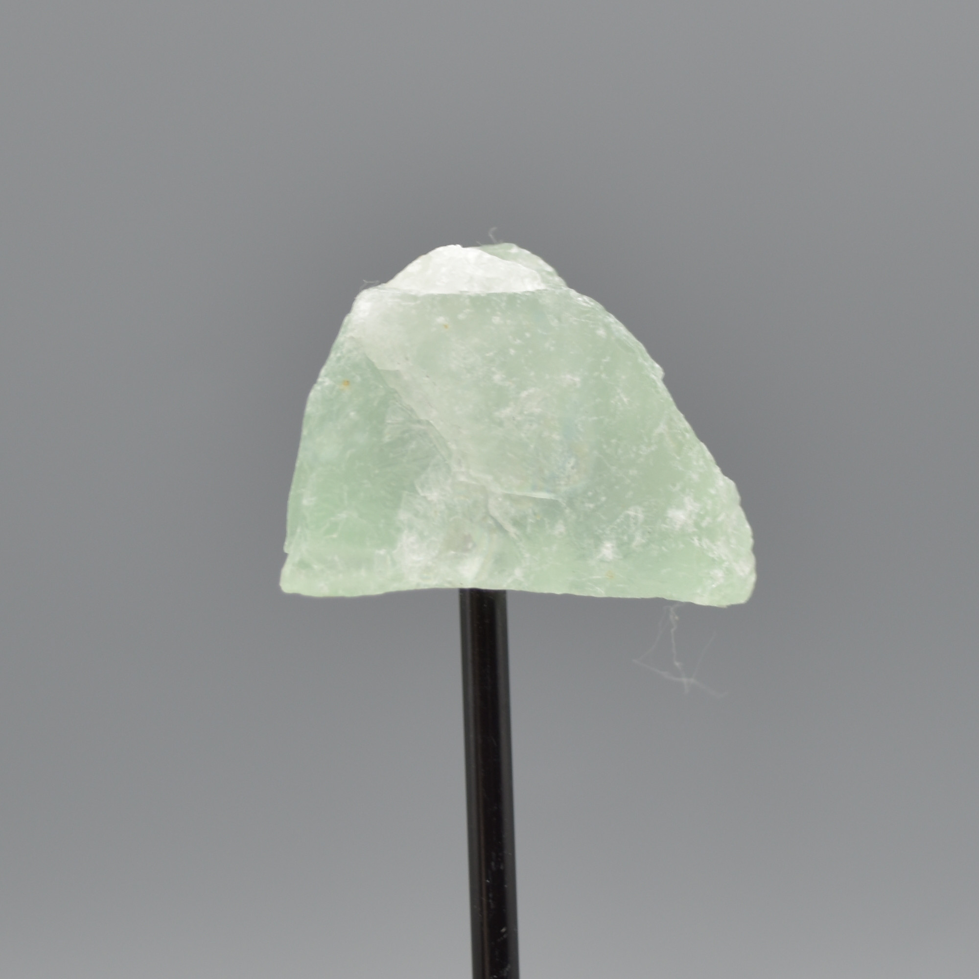 Raw Green Fluorite Specimen Rock with Stand - 58 grams #05