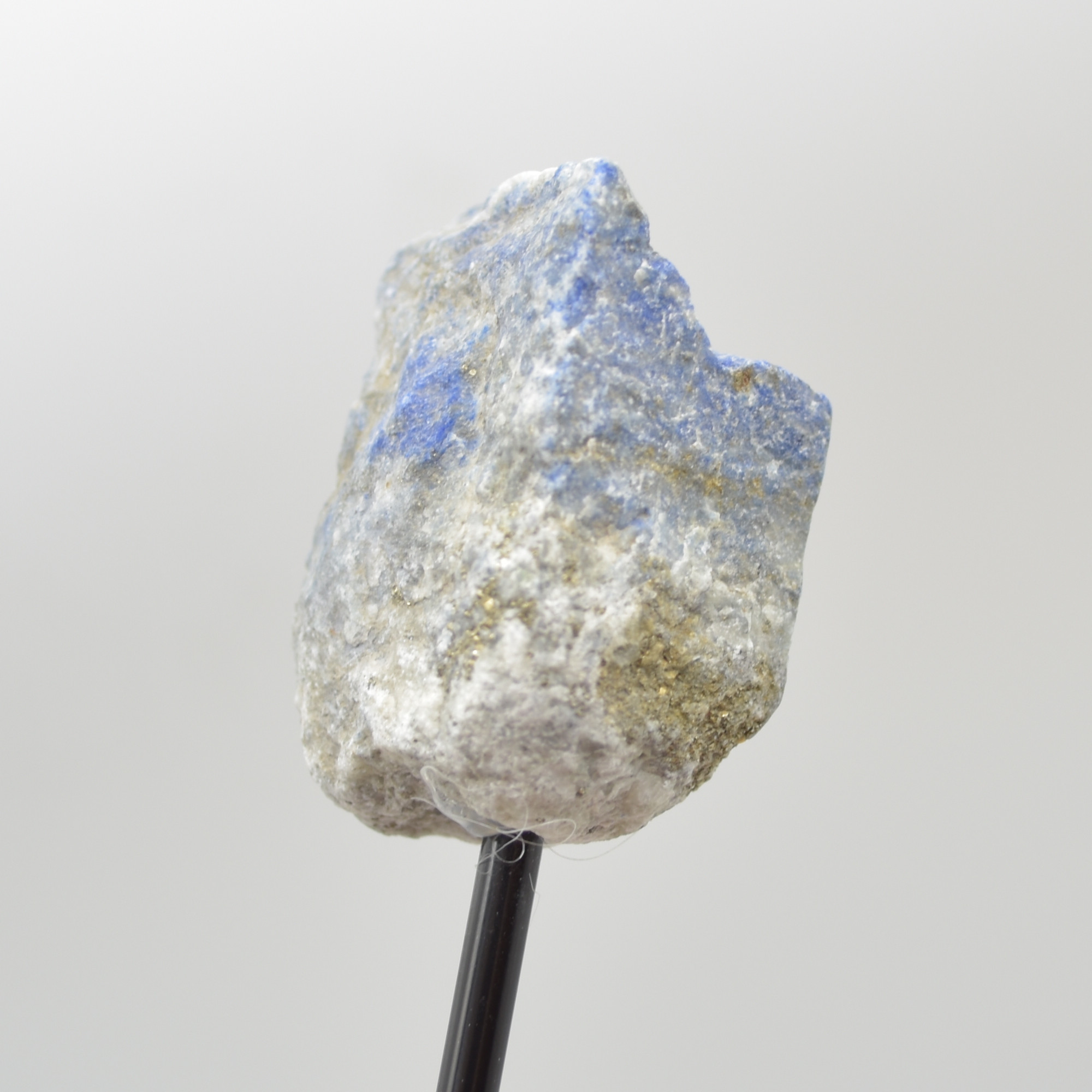 Raw Lapis Lazuli Specimen Rock with Stand - 80 grams #04