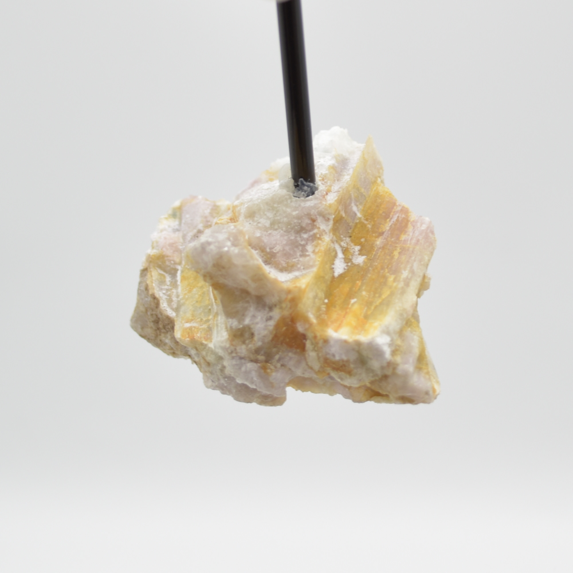 Raw Pink Tourmaline Specimen Rock with Stand - 185 grams #02 - Image 3