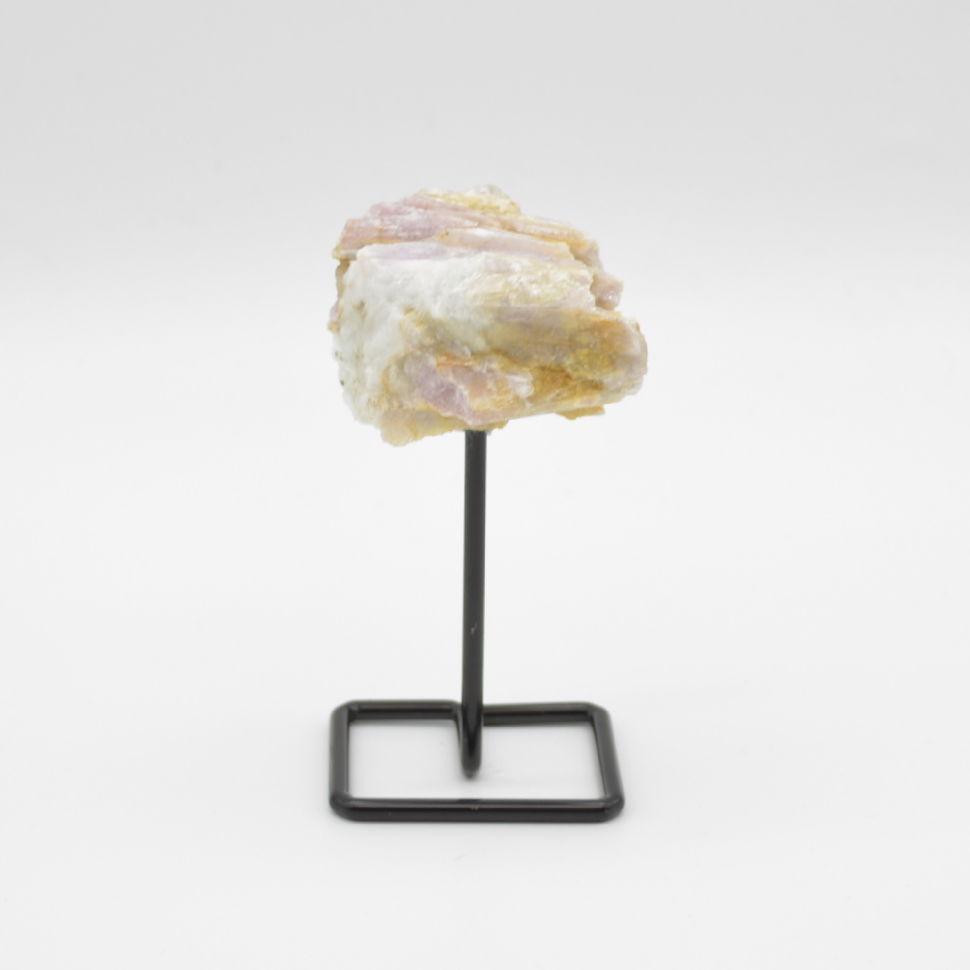 Raw Pink Tourmaline Specimen Rock with Stand - 185 grams #02 - Image 4