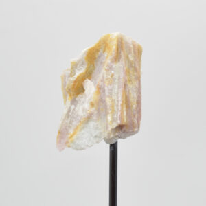 Raw Pink Tourmaline Specimen Rock with Stand - 150 grams #08